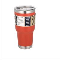 Gobelet à sublimation 30oz, mini boules de neige, vin blanc et rose, livraison gratuite