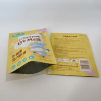 Pochette jetable pour masque oculaire scellée sur trois côtés, pour voyage, emballage portable