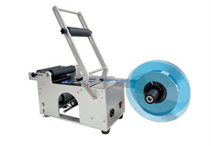 Machine d'étiquetage électrique manuelle de table pour bouteilles rondes et bouteilles de boissons, machine d'étiquetage d'autocollants LT-50 - Product Image 4
