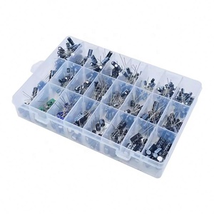 500Pcs/lot 24Values Aluminum 0.1UF-1000UF Electrolytic Capacitor Starter Kit 16-50V Mix Electrolytic Capacitor Assorted Set Box - Product Image 3