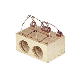 Nhân đạo rat Snap bẫy động vật gặm nhấm bằng gỗ Chuột bẫy động vật gặm nhấm Killer với hai lỗ Chuột bẫy - Product Image 2