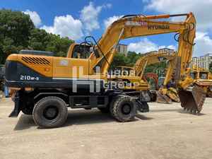 Gebruikte Wielgraafmachine Hyundai 210W-9 Hyundai Digger 210W-9 Wielgraafmachine Gebruikte Graafmachine In Goede Staat - Product Image 5