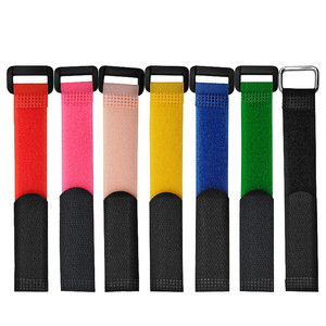 Ruban auto-adhésif réutilisable et écologique à crochets et boucles personnalisés, organisateur de câbles pour ordinateur de vélo, attache pour cordon d'alimentation - Product Image 1