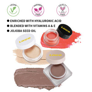 Personnalisez votre marque Palette de contour de fard à joues crème personnalisée de marque privée scintillante imperméable longue durée Vente en gros - Product Image 4