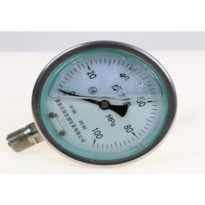 Şok Emici Basınç Göstergesi, Glicerol Dolgulu, PTFE Kaplamalı, Zorlu Endüstriyel Ortamlar için Korozyona Dayanıklı - Product Image 2