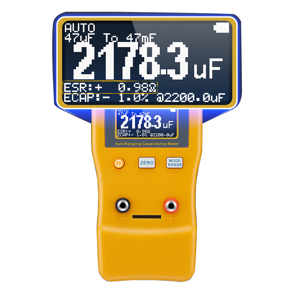 Condensator Meter, M6013 LCD Hoge Precisie Condensator Meter