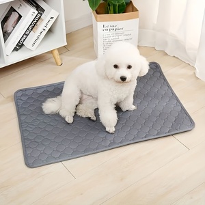 Weiche und langlebige wasserdichte Welpen bett matte Wieder verwendbares wasch bares Hunde trainings pad für Töpfchen-und Fütterung strain ing - Product Image 1