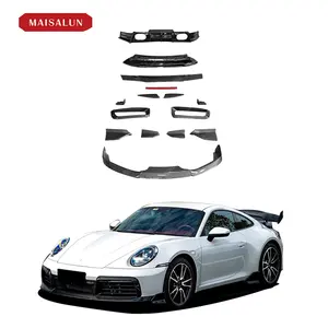 Material de fibra de carbono de alta calidad para Kit de carrocería para Porsche 911 991,2 B estilo Kit de coche parachoques de coche autopartes