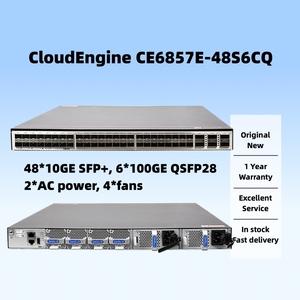 Huawei Cloudengine สวิตช์ CE6857E-48S6CQ 48พอร์ต10G SFP + 6พอร์ต100กรัม QSFP28จัดการ L3ดาต้าเซ็นเตอร์แกนเมฆไฟเบอร์ - Product Image 1
