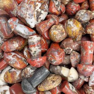 Groothandel Hoge Kwaliteit Strijdende Staten Rode Agaat Paddestoel Kristal Ambacht Genezing Kristal Ambacht Voor Huisdecoratie - Product Image 1