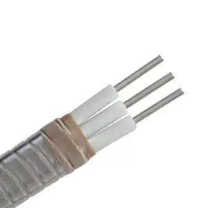 Multi core High Flexible 5x4mm High quality lead sheath electric copper wire stainless steel QYEN type ESP cable