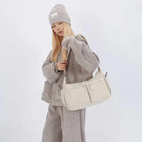 Sac à bandoulière de luxe personnalisé de haute qualité, tendance, grande capacité, décontracté, multi-poches, style streetwear
