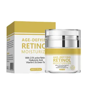 Yujia Anti-Aging Face Moisturizer with Hyaluronic Acid and Retinol - Reduce Wrinkles and Restore Youthful Glow