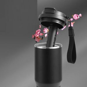 Tapa 2 en 1 para Beber, Taza de Café Personalizada de 25 oz, de Acero Inoxidable de Doble Pared con Aislamiento al Vacío, en Forma de Vaso, con Infusor - Product Image 6
