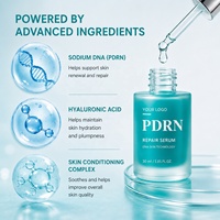 Sérum réparateur PDRN, sérum anti-âge pour le visage, essence hydratante pour la régénération de la peau, fabricant OEM ODM, étiquette privée