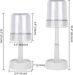 Boîte de rangement pour brosse à dents électrique pour étudiants, ensemble de gobelets pour brosse à dents électrique et bain de bouche pour le comptoir de la salle de bain, pour le brossage des dents - Product Image 2