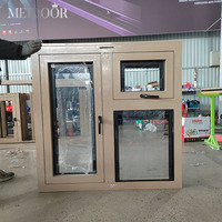 Ventanas Francesas Comerciales de Doble Acristalamiento Templado As2047 con Marco de Aluminio para Hogar, Villa, Cocina, Entrada - Energy Star