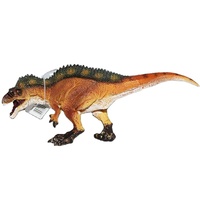 Figurine de dinosaure Acrocanthosaurus 26 cm en PVC - Modèle réaliste de dinosaure à dos arqué pour enfants, jouet éducatif et objet de collection