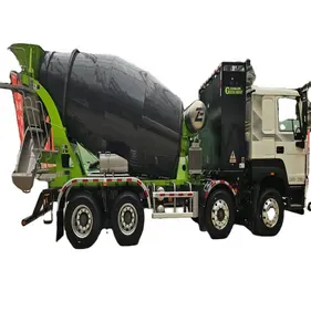 Ningde Times 8x4 Pure Electric Concrete Mixer Truck Left Automatic Euro 6 Lightweight Design China National Heavy Duty Truck