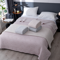 Vente directe d'usine, convient pour la maison, les voyages et l'école, couverture double lestée, logo personnalisé, couverture douce, chaude et confortable