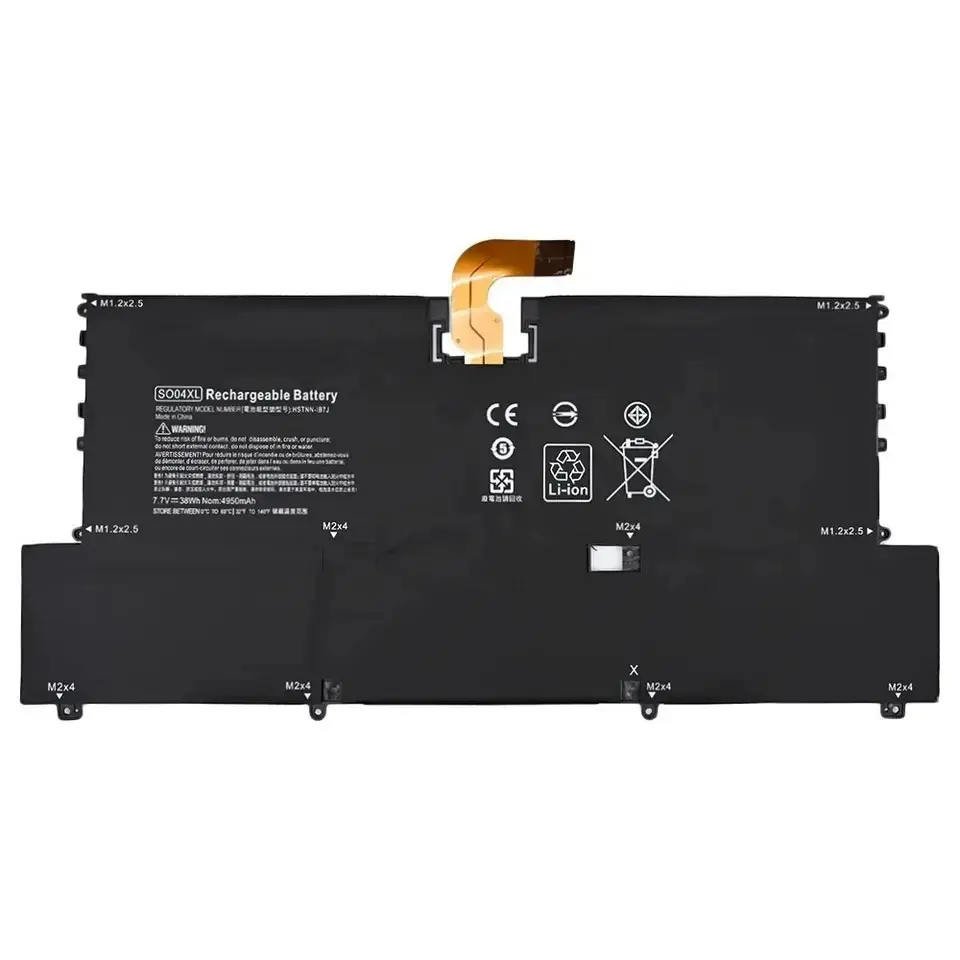 HSTNN-IB7J so04xl TPN-C127 OEM Pin máy tính xách tay cho HP Spectre 13 có thể sạc lại pin máy tính xách tay