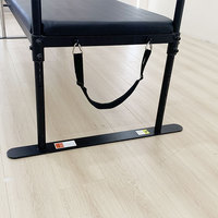 Table de Pilates Cadillac avec trapèze métallique et tour complète en acier, certifiée après inspection de qualité rigoureuse, pour séances d'entraînement personnel