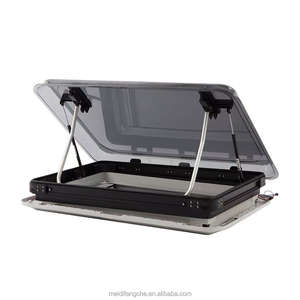 Premium 700x500mm alliage d'aluminium RV lucarne Ventilation trappe de toit matériau acrylique Durable pour camping-car <span class=keywords><strong>caravane</strong></span> Camping - Product Image 1