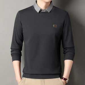 Nuova Collezione Invernale da Uomo: Maglia a Collo Alto a Maniche Lunghe, Vestibilità Personalizzata, Interno in Pile, Modello Ampio e Spesso - Product Image 5