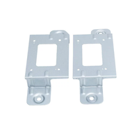 Supports de fixation métalliques galvanisés sur mesure OEM, complexes et multi-courbés, pièces de quincaillerie d'usine