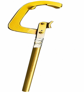 ดอกสว่านเจาะดินโลหะสีเหลืองสำหรับงานเจาะและขุดดิน - Product Image 1