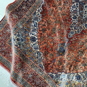 Alfombra Tejida Persa Tradicional Color <span class=keywords><strong>Ladrillo</strong></span> Rojo de 80*120cm, Directo de Fábrica, para Dormitorio - Product Image 5
