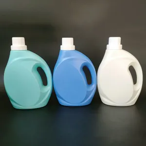 زجاجة فارغة لمعدات الغسيل 1 لتر و5 لتر من ODM OEM زجاجة بلاستيكية PET عالية الجودة مزودة بغطاء ملولب بشعار وتصميم حسب الطلب