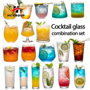 Unique Cocktail Whisky Tumbler Cup Transparent Verre Gobelet Eau Potable Mariage Verres Ensembles - Product Image 1