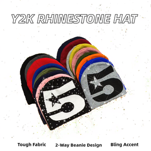 Fabricante de Gorros, Gorro de Punto Jacquard Reversible, Gorros de Invierno para Viaje, Patrón de Letras Y2K, Gorros Deportivos Comunes Birlag - Product Image 2