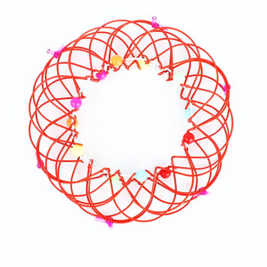 36 Jouets sensoriels de formes différentes Panier à fleurs Boucles magiques flexibles Jouet en métal pour enfants - Product Image 5