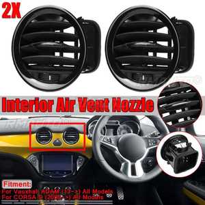 Nueva Cubierta de Rejilla para Ventilación de Aire Acondicionado/Aire Caliente Interior de Coche para Vauxhall Opel ADAM/CORSA D MK3, Embellecedores de Salidas de Ventilación - Product Image 1