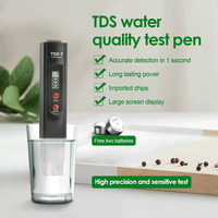 Compteur numérique TDS Compteur PPM précis et fiable pour la qualité de l'eau potable, la piscine, l'aquarium, le système RO/DI, la culture hydroponique.