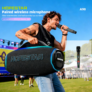 ลำโพงบลูทูธไร้สายสำหรับงานปาร์ตี้ CAixa de Som Boombox <span class=keywords><strong>4</strong></span>แบบพกพากันน้ำใช้กลางแจ้งทรงพลัง A90 700W - Product Image 4