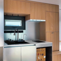 Maisons mobiles et amovibles de luxe personnalisées de 20 et 40 pieds, écologiques, conformes aux normes CE, type capsule Apple, pour appartements et villas