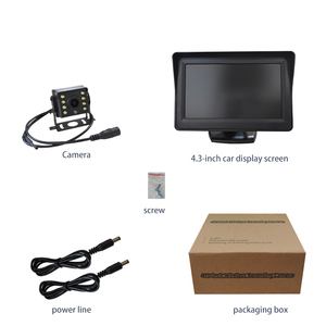 <span class=keywords><strong>Camera</strong></span> lùi không dây hỗ trợ lùi xe hơi Màn hình 4.3 inch <span class=keywords><strong>Camera</strong></span> quan sát phía sau chống nước HD 720P - Product Image 5