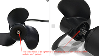 Maytech-Hélice 3 pales en nylon et fibre de carbone, diamètre 150mm, pour planche de surf électrique Efoil MTEP150