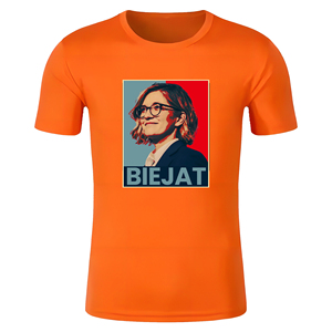 Wholesale Customizable 2025 Unisex Short Sleeve Polish Presidential Candidate T-Shirt Adults Election Cheer T-Shirt Promotional - Product Image 2