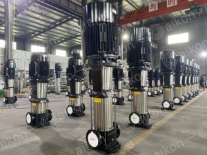 Máy bơm nước bằng thép không gỉ cao Bơm ly tâm công suất 2kw Máy bơm tăng áp điện 220V Hiệu quả cao - Product Image 6