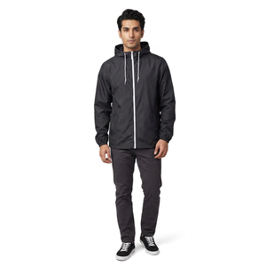Custom <b>Men's</b> Waterproof Hiking <b>Jacket</b> Windproof & Breathable Hard Shell Coat High-Quality Outdoor Hooded Windbreaker - Product Image 1