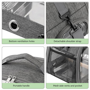 Sac de transport pour animaux de compagnie en maille respirante pour extérieur, cage de voyage pour oiseaux, accessoires pour perroquets, petit sac de transport pour animaux de compagnie, sac de voyage pour oiseaux - Product Image 3