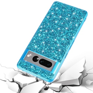 Sang trọng Sequins Bling sáng bóng chống sốc Cover quay lại cho <span class=keywords><strong>Google</strong></span> 9 Pro cho <span class=keywords><strong>Google</strong></span> Pixel 8pro 10 Pro 9 Pro XL điện thoại trường hợp - Product Image 4