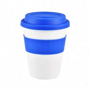 แก้วน้ำ PP เกรดอาหาร ดีไซน์ทันสมัย พร้อมแก้วเซรามิคลายดาวแบบพกพา - Product Image 4