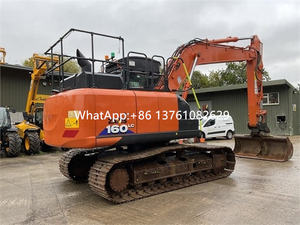 Excavadora hidráulica Hitachi ZX160 usada de 16 toneladas, excavadora Hitachi 120 /130 /160 fabricada en Japón en STOCK con EPA - Product Image 4