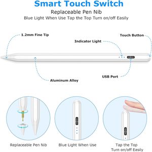 Xu Hướng Mới Hoạt Động Stylus Pen Cho iPad Tùy Chỉnh Màu Sắc Nhanh Chóng Sạc Từ Bút Chì Với Nhựa Bút Chì Trường Hợp - Product Image 4