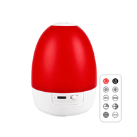 Lampu Tidur Terapi Merah 670nm untuk Relaksasi Mendalam, Mengatasi Insomnia, dengan Timer & Memori yang Dapat Disesuaikan, Dapat Diisi Ulang, dan Dilengkapi Lampu Malam